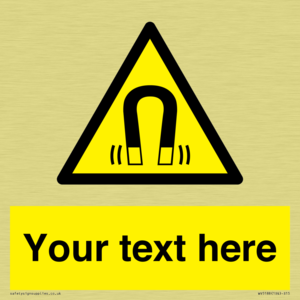 Custom Magnetic Field Sign